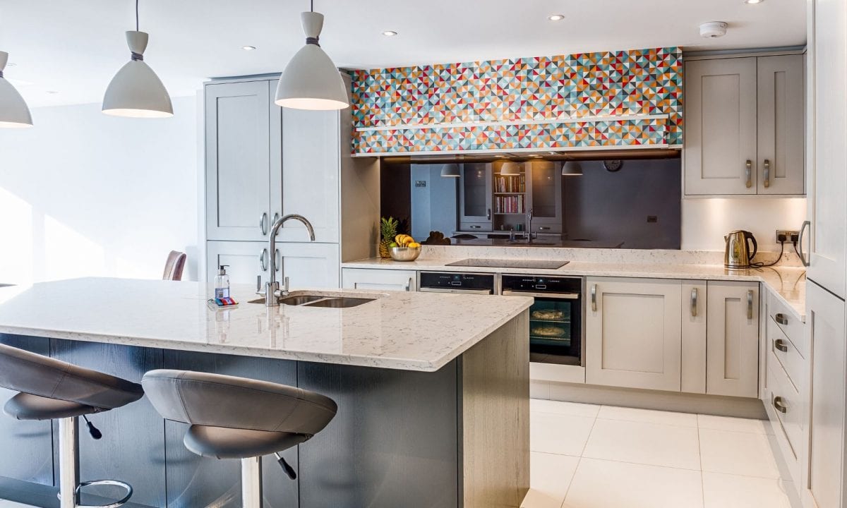 Traditional Kitchen in Grey