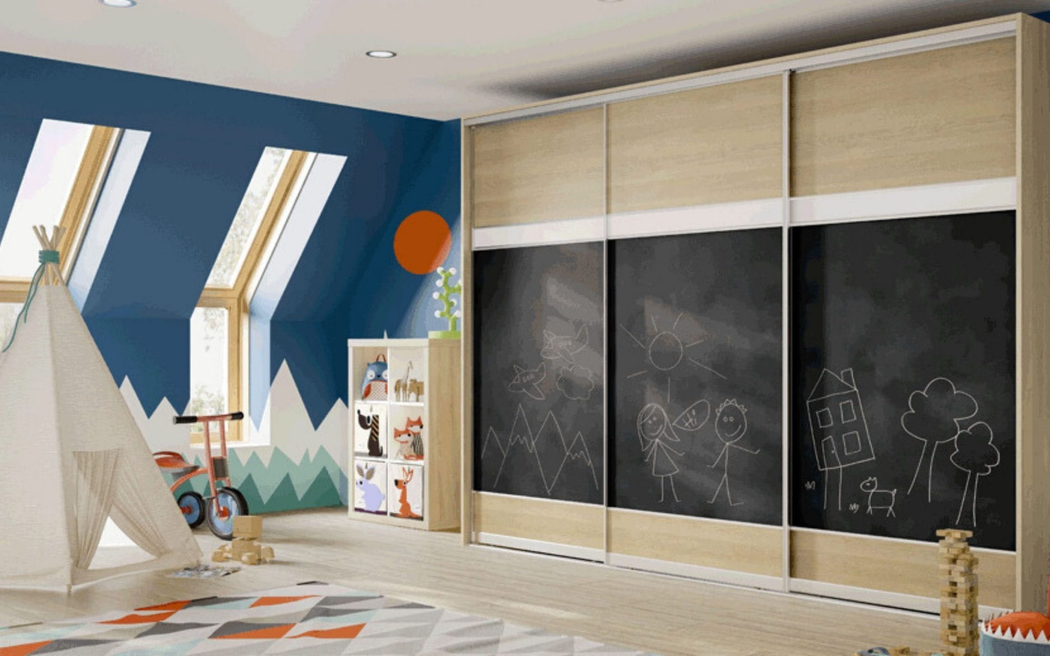 Children's Sliding Door