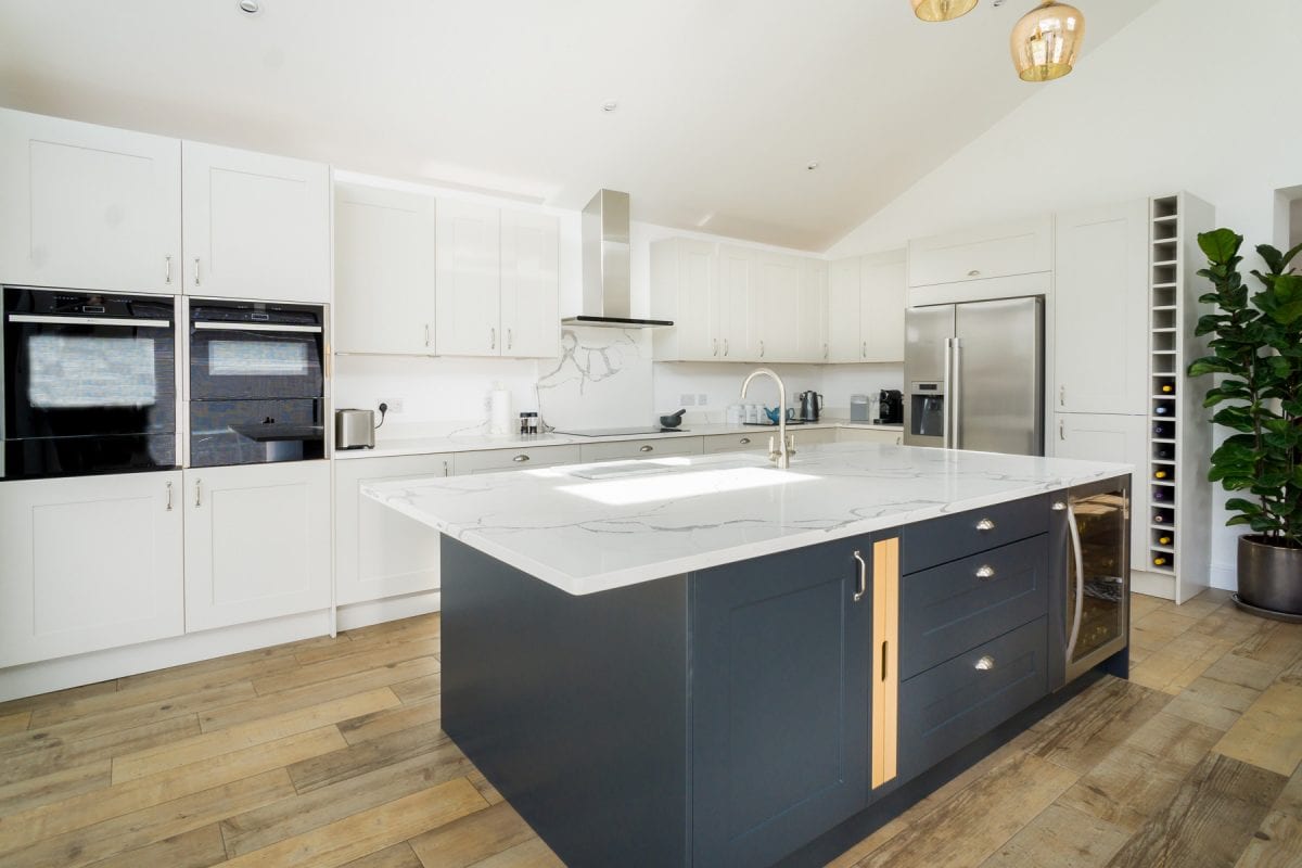 Marble Kitchen Island