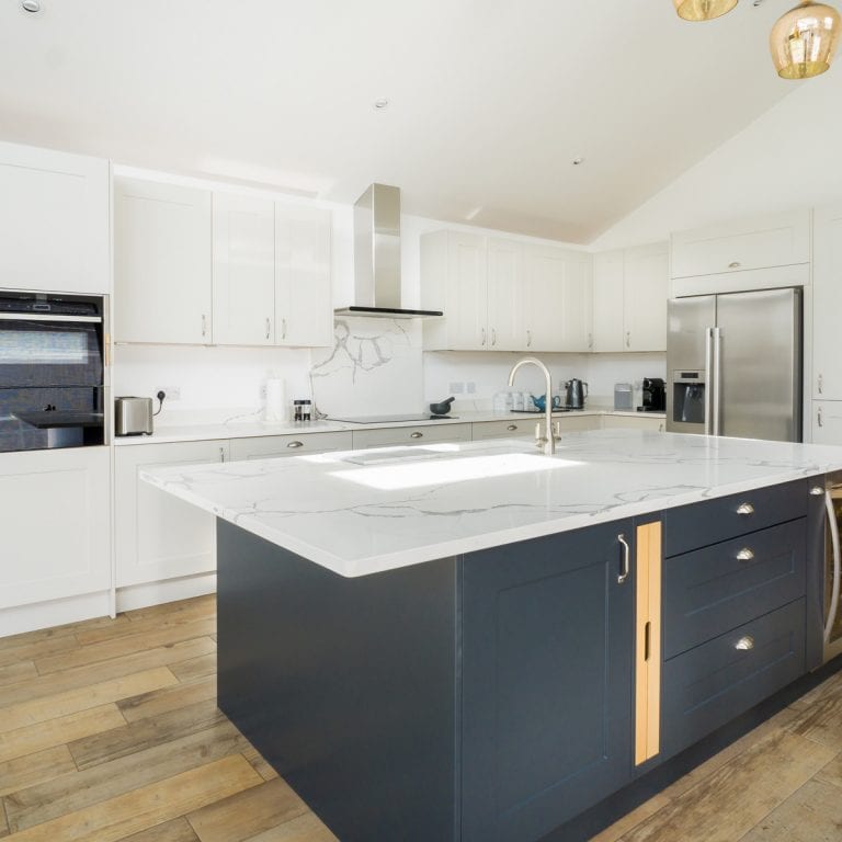 Marble Kitchen Island