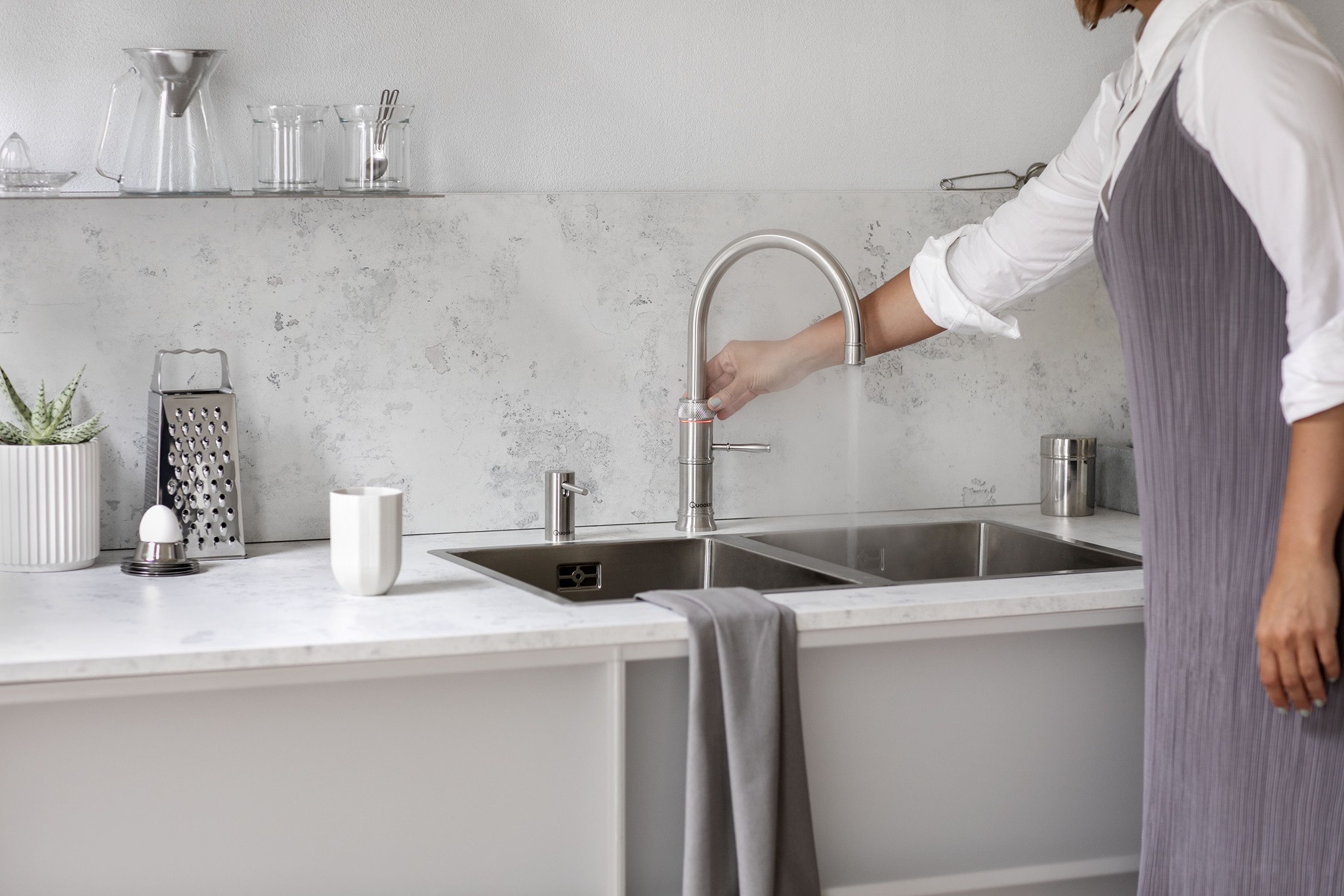 Silver Quooker Tap