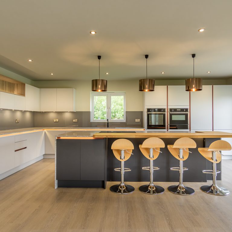 Modern Kitchen With Wooden Finish