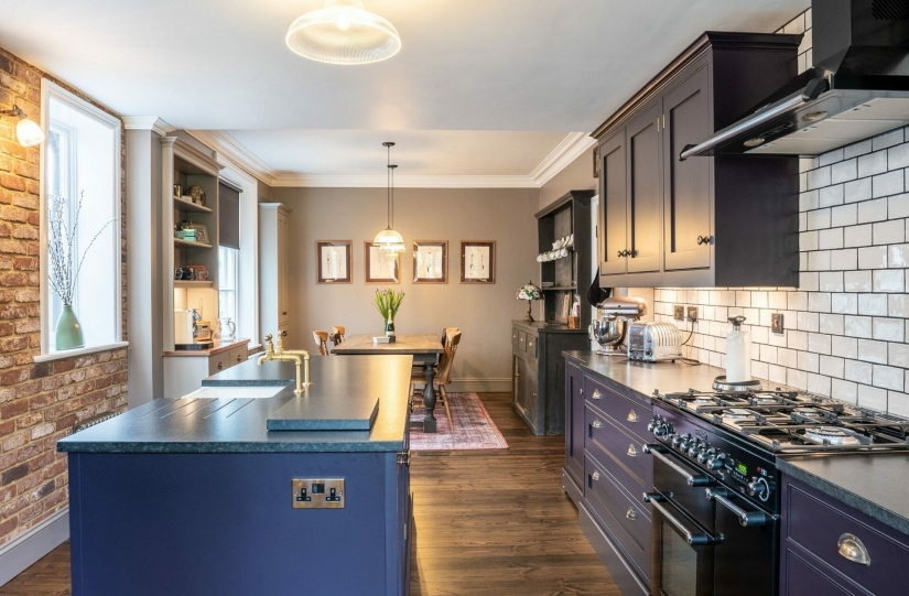 Granite Kitchen Island