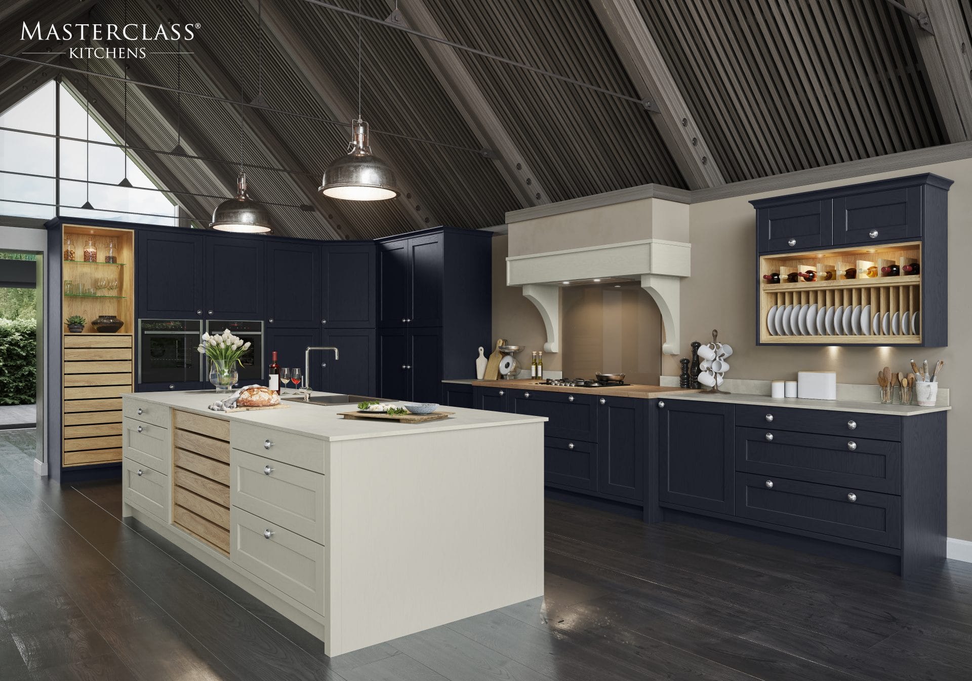 Hatfield Moonlight Blue with Highland Stone Main Hatfield Moonlight Blue with Highland Stone Main