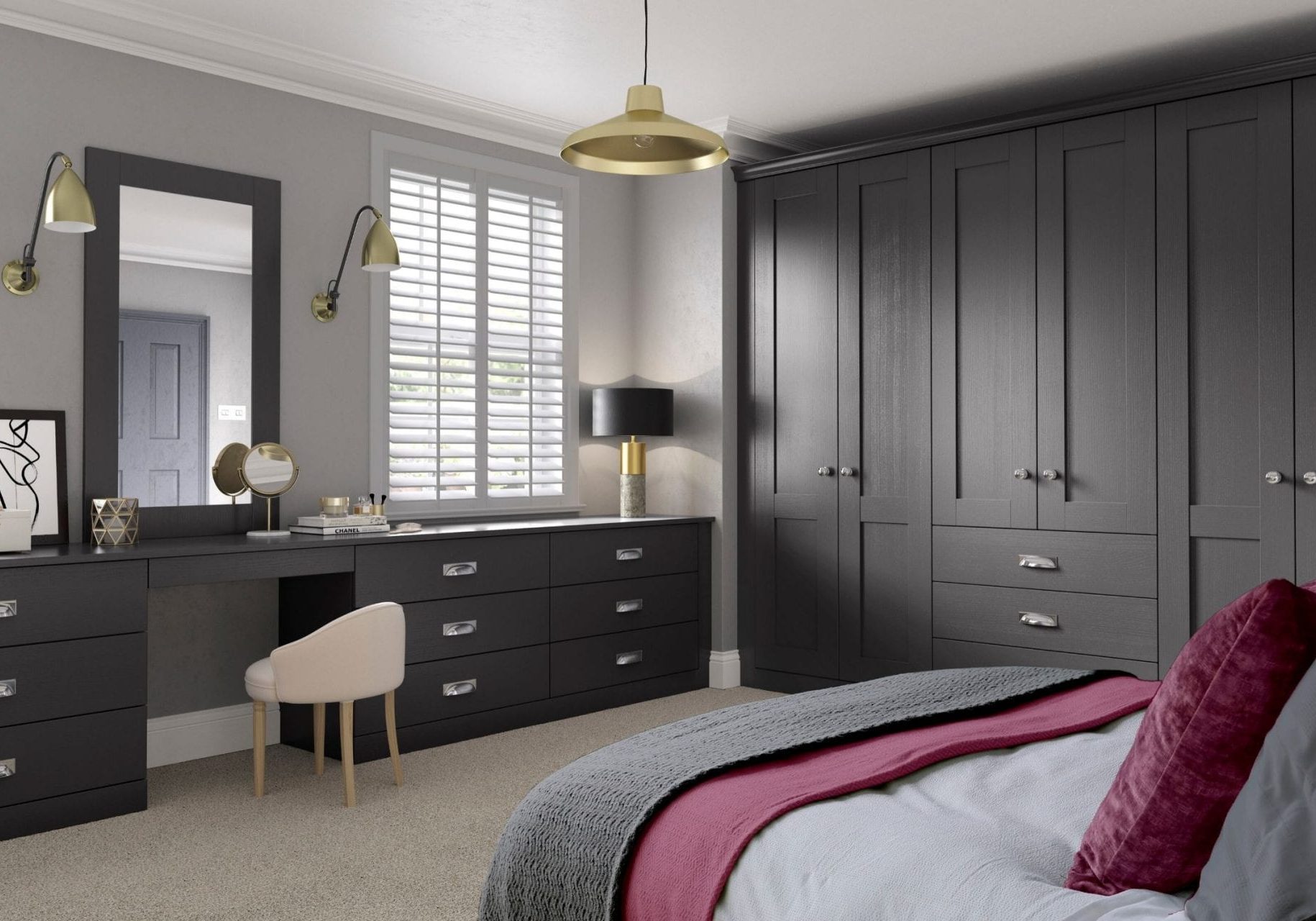 Dark Wood Finish Bedroom Dark Wood Finish Bedroom